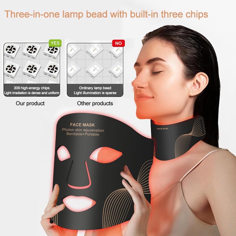 Baurastore 7-Color LED Therapy Mask