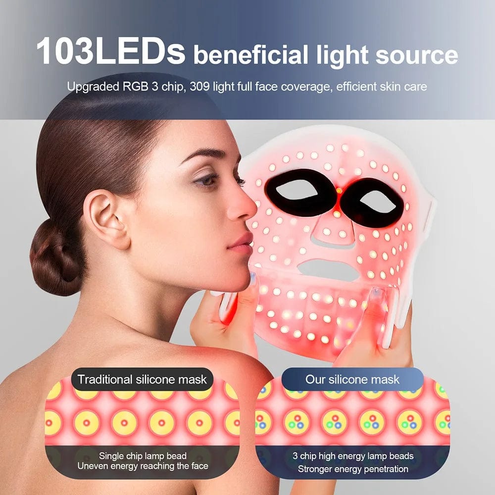 Baurastore 7-Color LED Therapy Mask