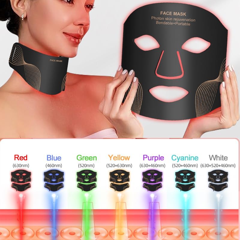 Baurastore 7-Color LED Therapy Mask